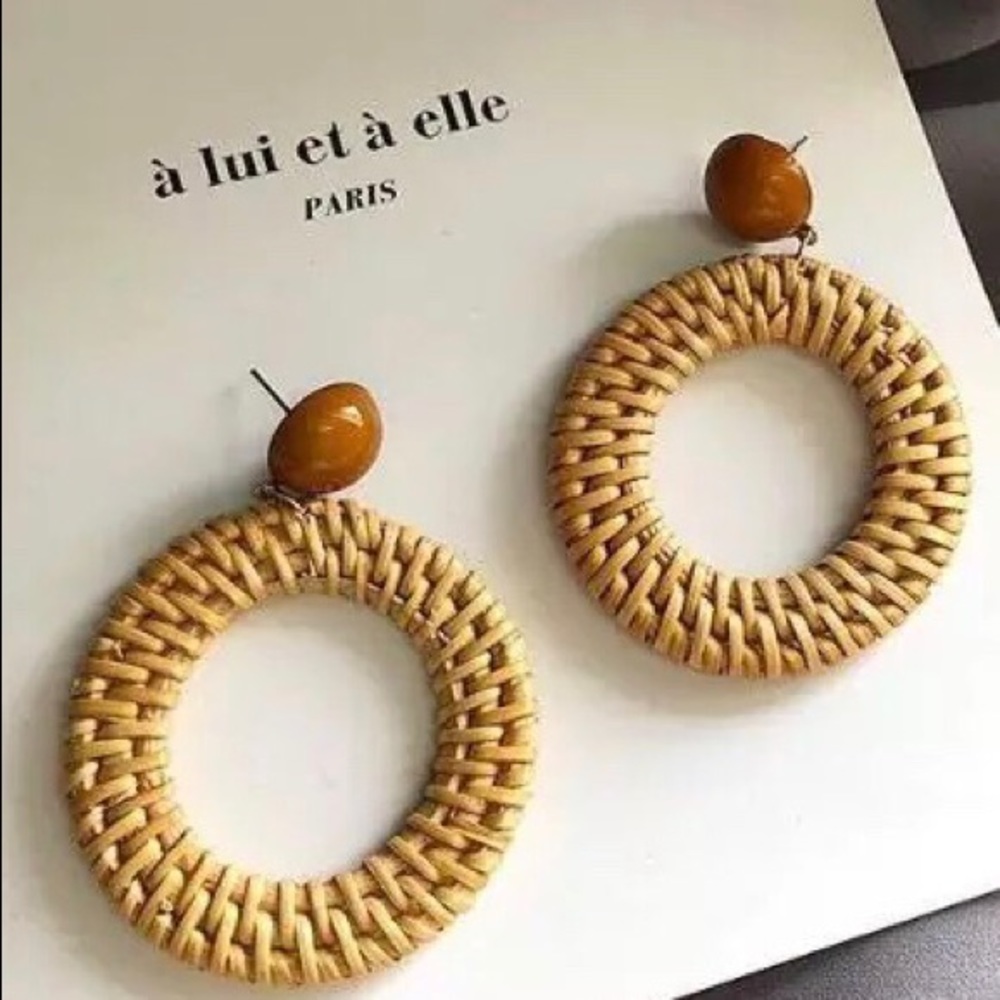 Bamboo earrings New